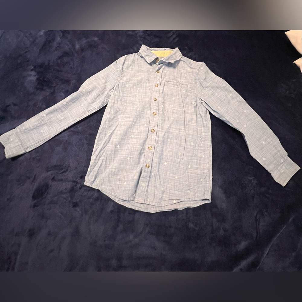 Cat & Jack button up long sleeve.